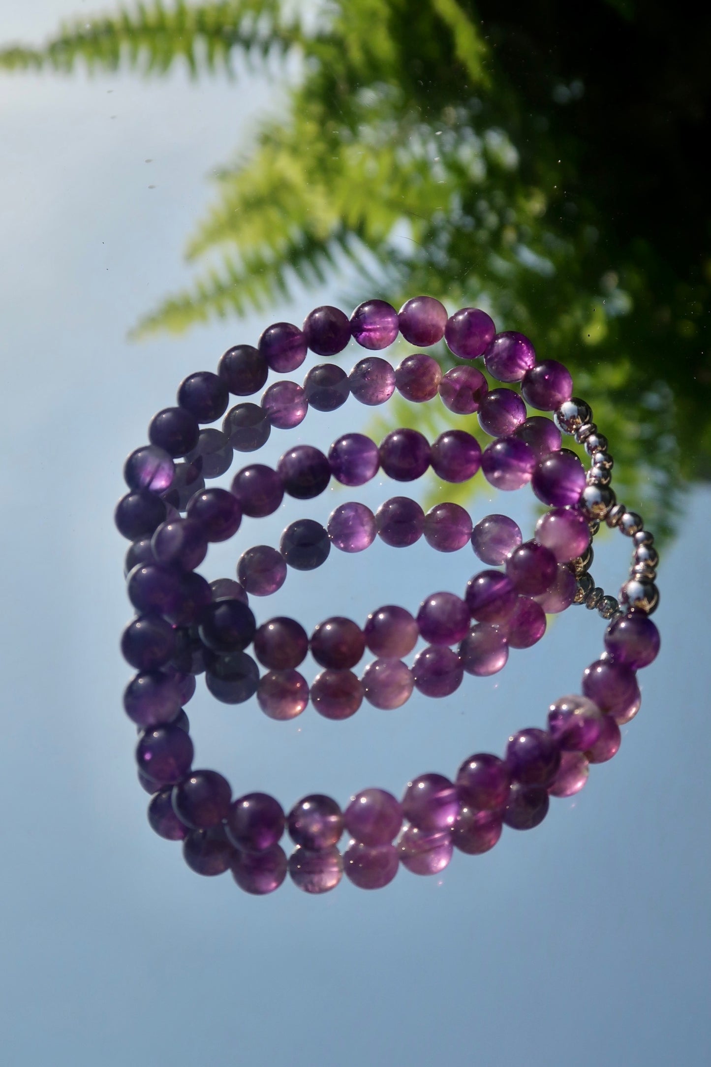 AMETHYST CRYSTAL BRACELET