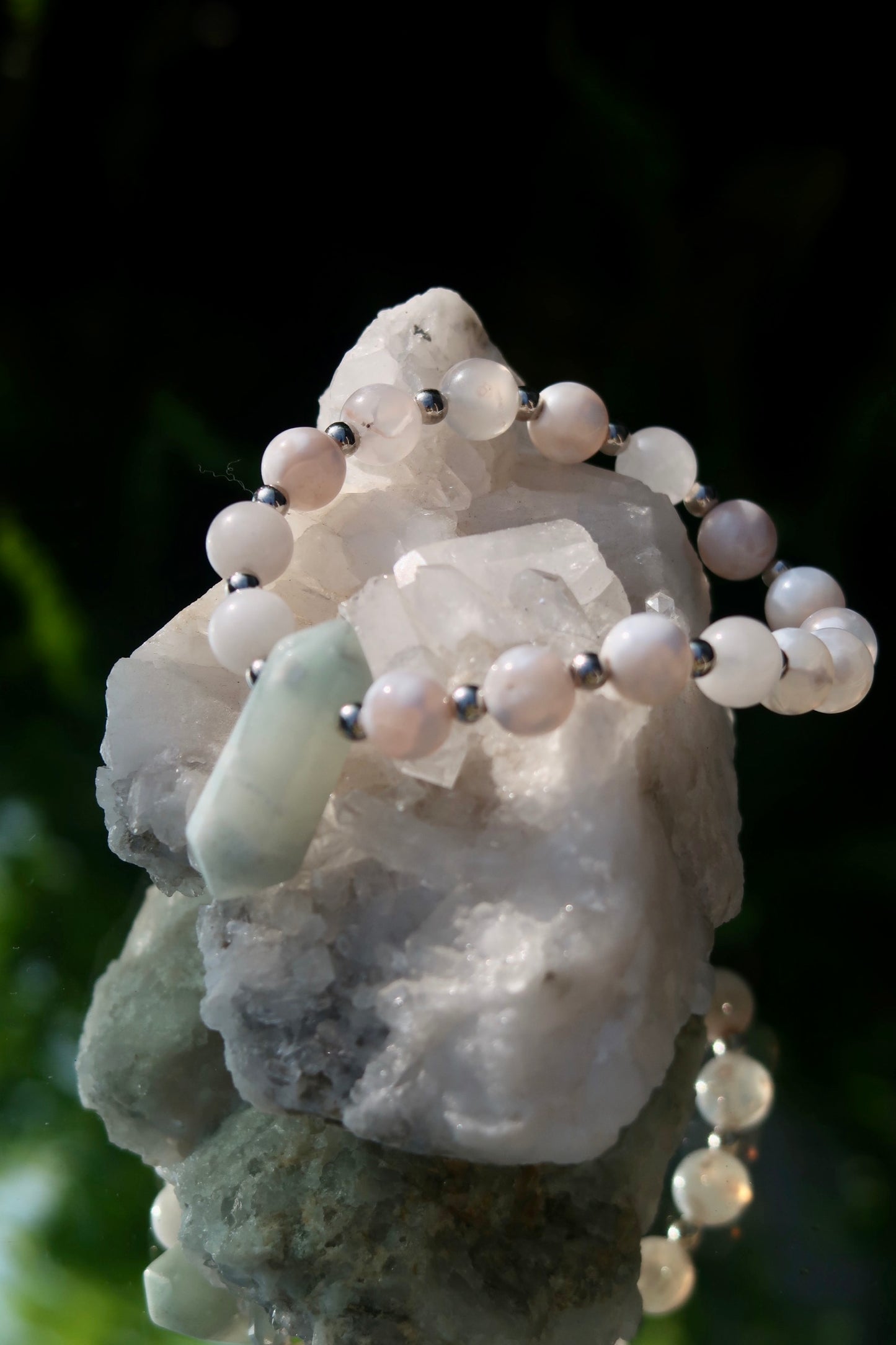 AMAZONITE POINT BRACELET